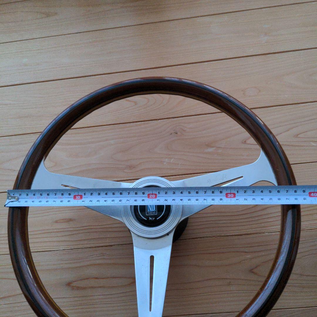 Nardi ステアリング 3本スポーク ブラウン