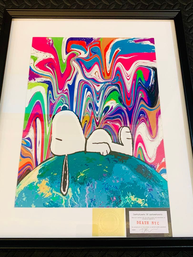 新入荷！世界限定100点　正規品DEATH NYC ポップアート アース