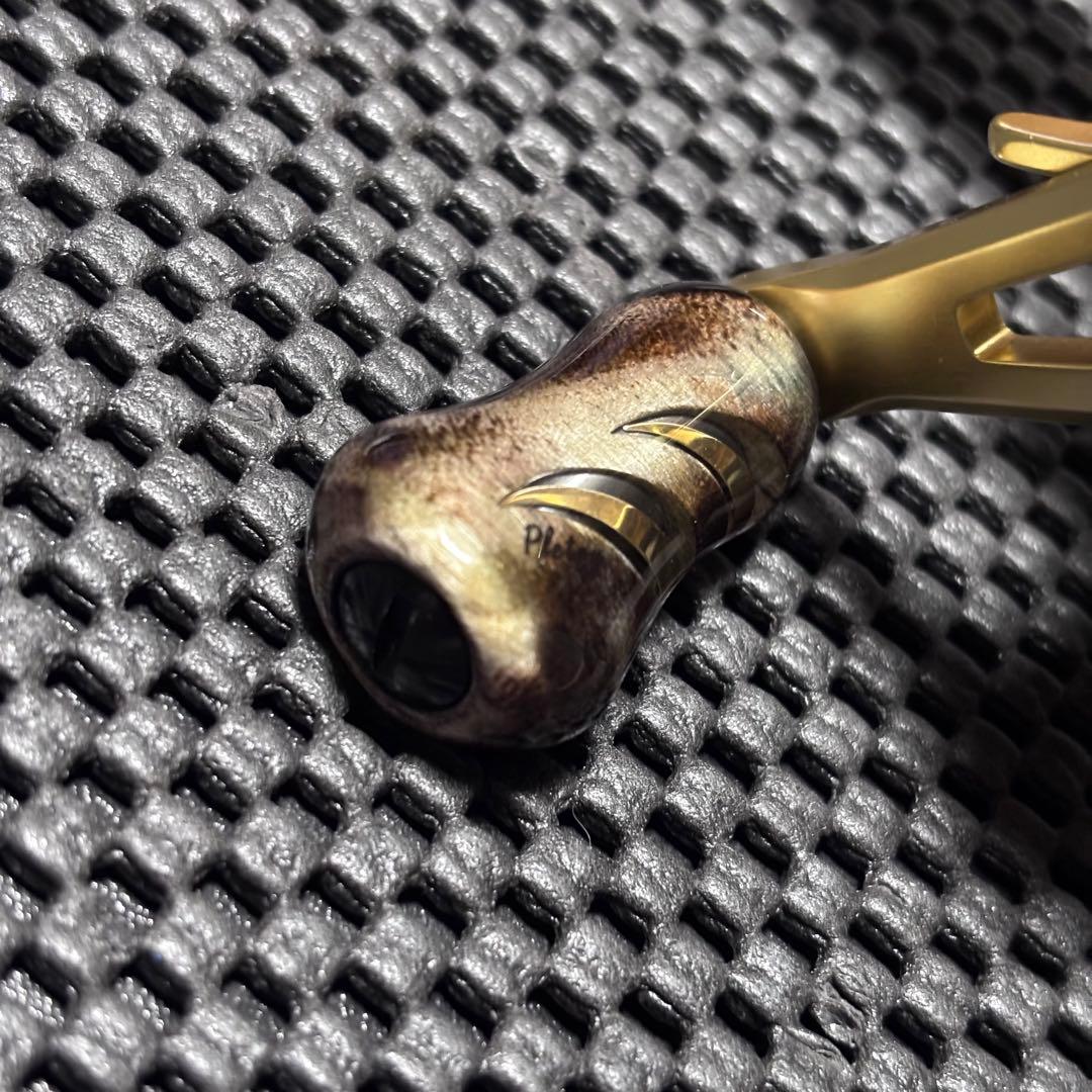 プレトリー　スタビライズドウッド & メタル　ブラック/ゴールド　値下不可