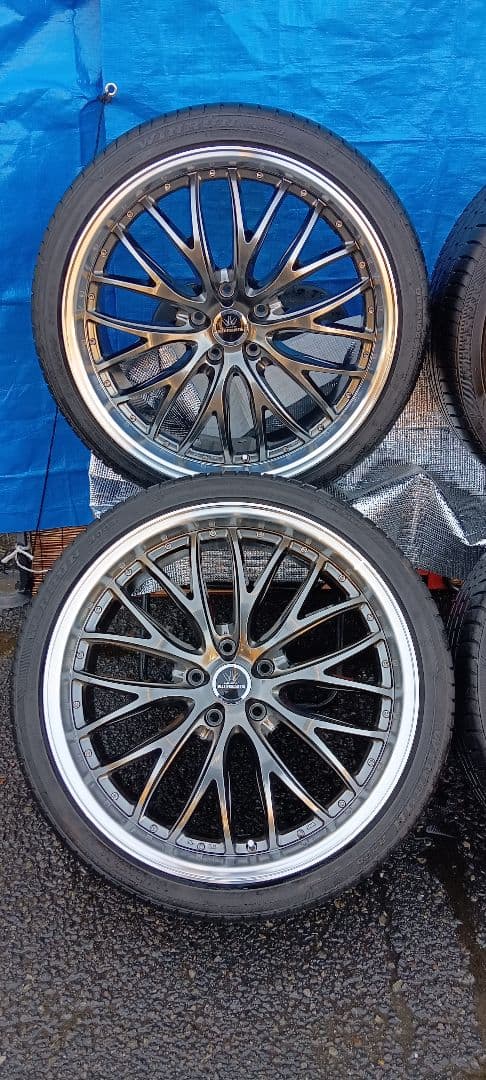 ロクサーニ マルチフォルケッタ　MS3 21インチ タイヤホイール4本セット