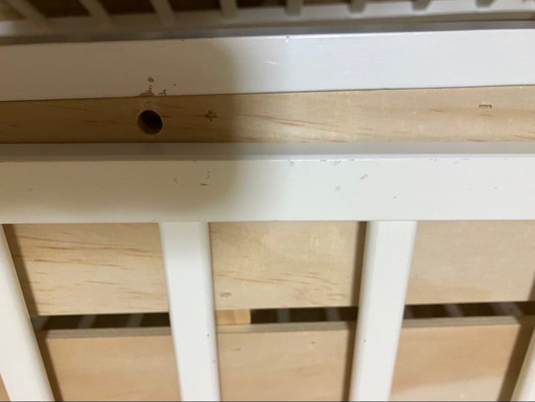 そいねーる＋ロング マットレス・布団付きベビーベッド キャスター付き