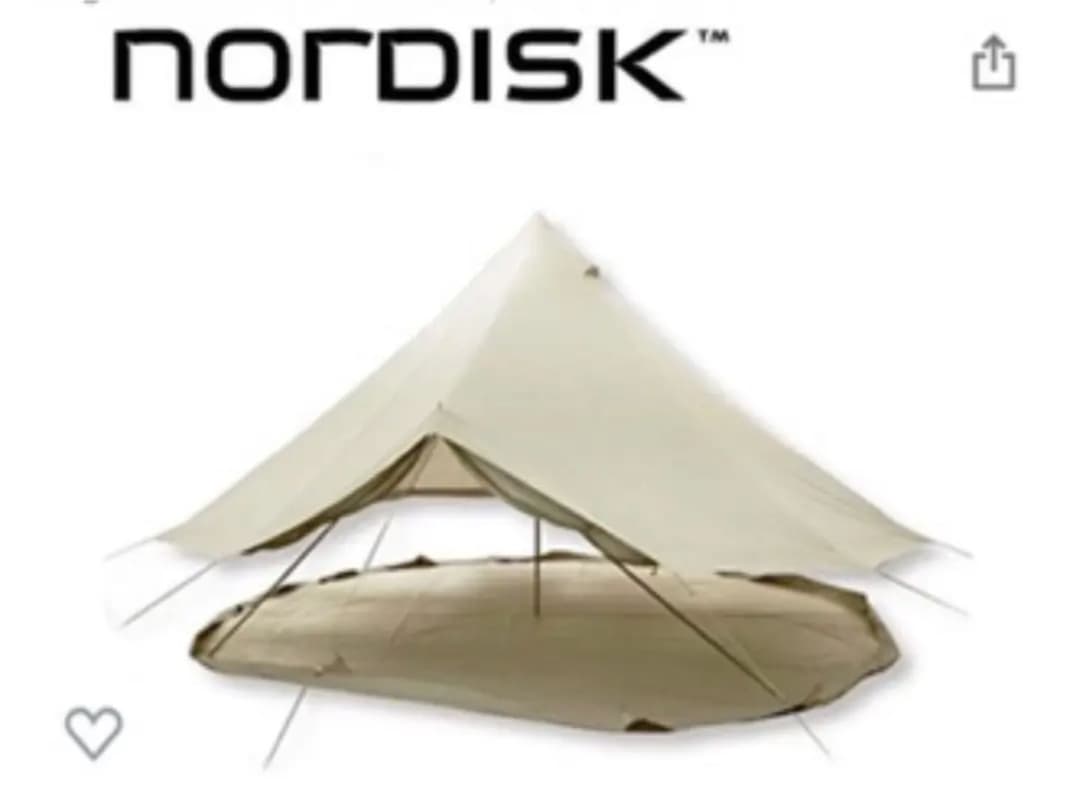 新品　ノルディスク テント　フロアマット 2点 アスガルド  2014年モデル