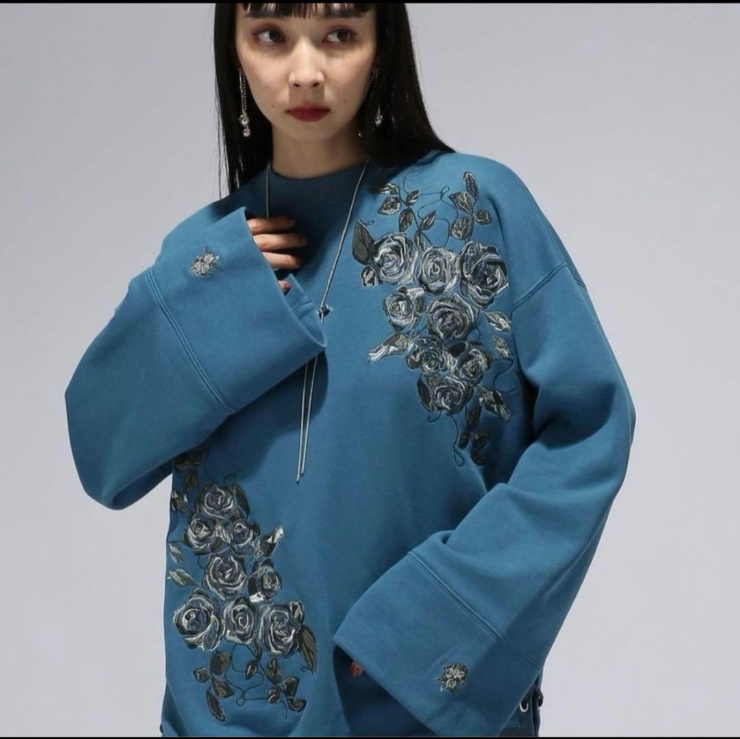 【希少】 HARE × Ado サイドレースアップローズシシュウスウェット