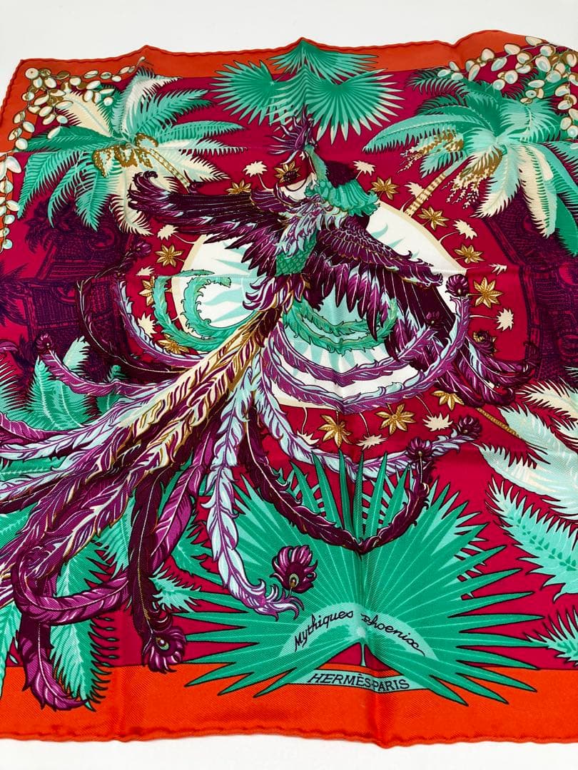 HERMES Mythique Phoenix スカーフ