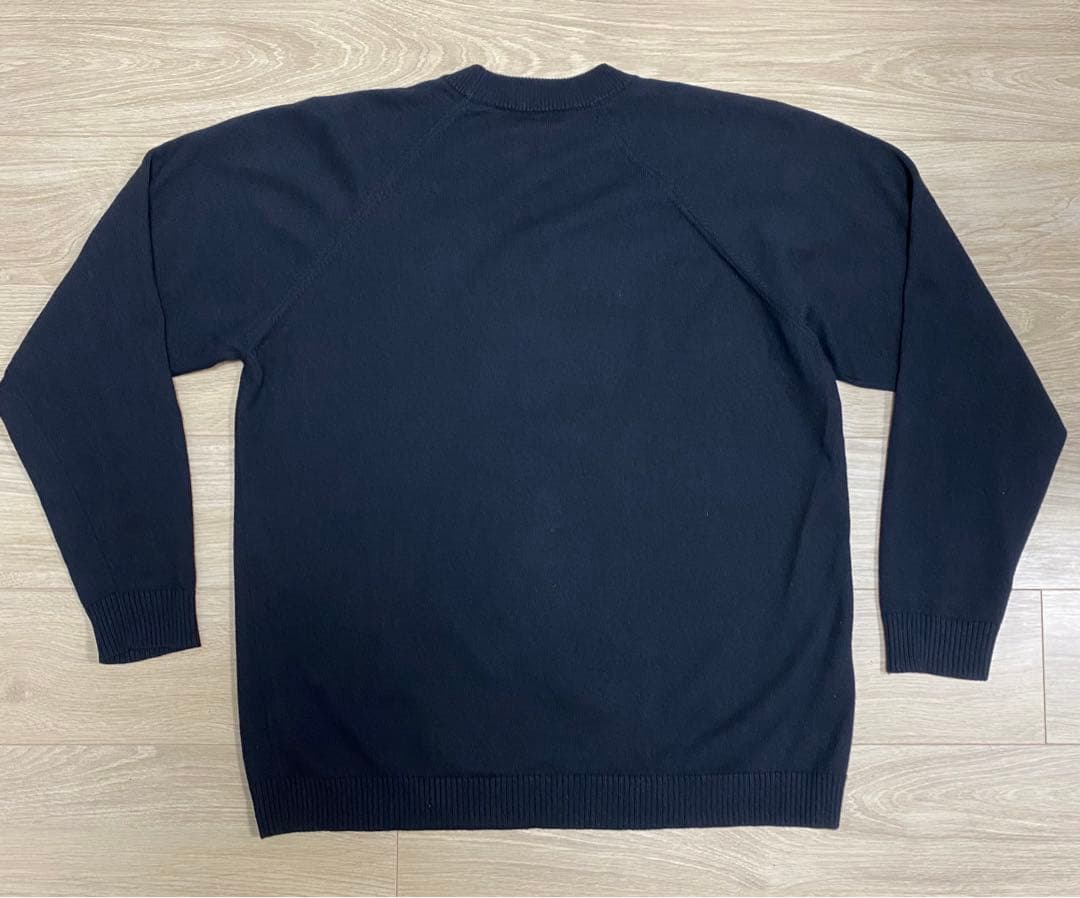 美品！ATON Wool Washi Crew Neck Sweater