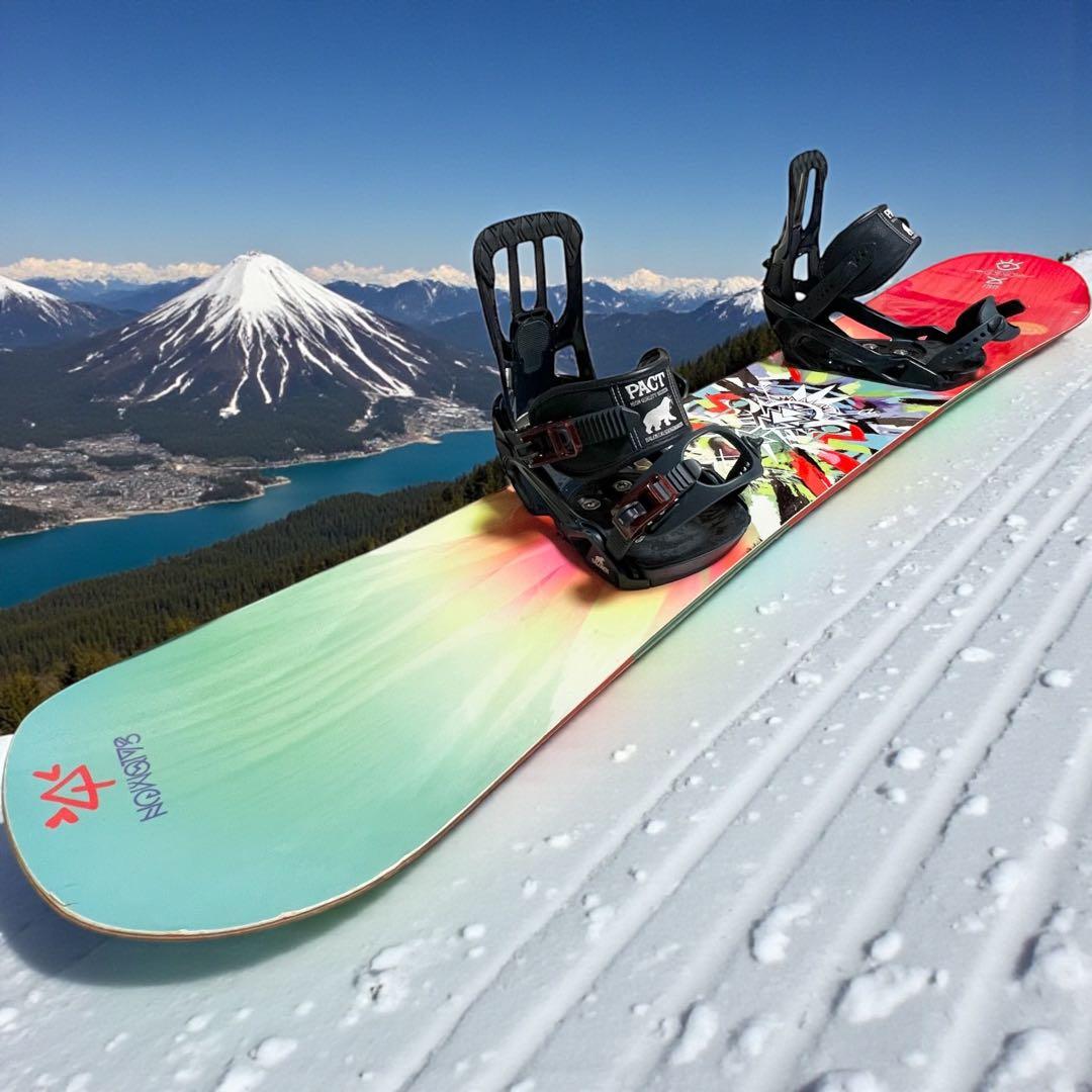 【良品】 SALOMON GYPSY 138cm SALOMON PACT S