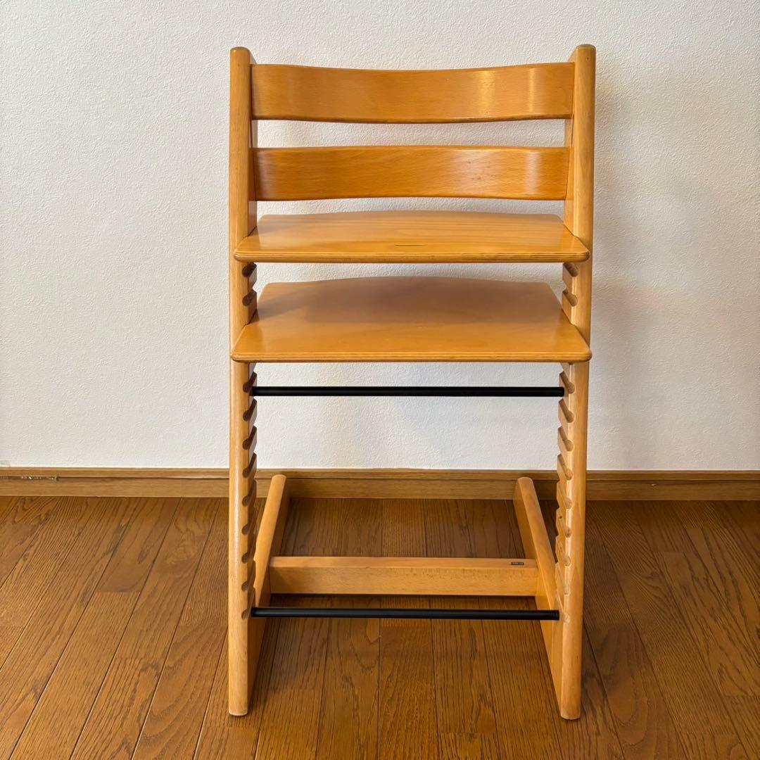 ストッケ　トリップ トラップ　ベビーチェア+ベビーセット　ナチュラル