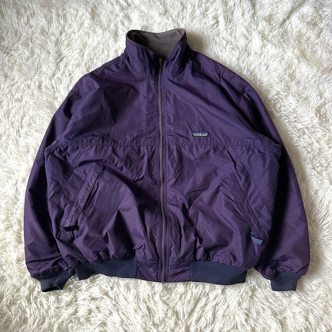 Patagonia シェルドシンチラ USA製 パープル 90s L 希少カラー