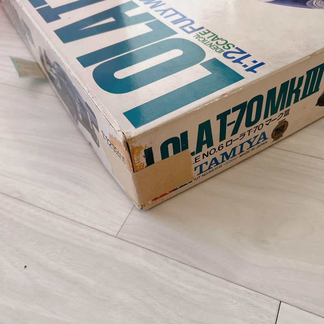 LOLA T-70Mk3 1/12　タミヤ 開封品 未組み立て