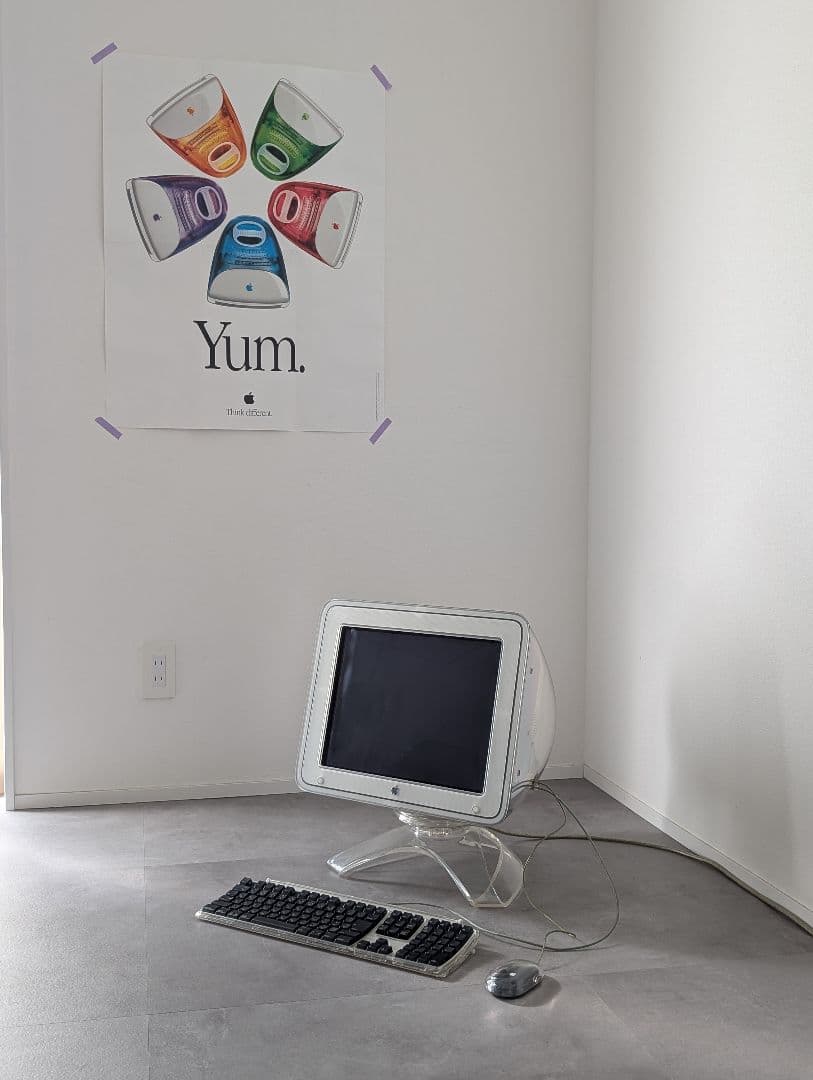 00's アップルスタジオディスプレイ 17インチ Y2K ビンテージ ジャンク