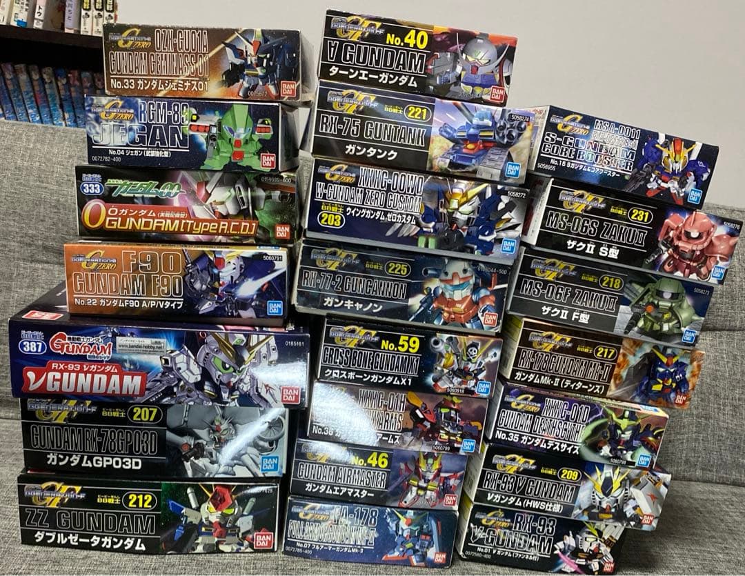 Gジェネレーション　GF BB戦士 22体セット