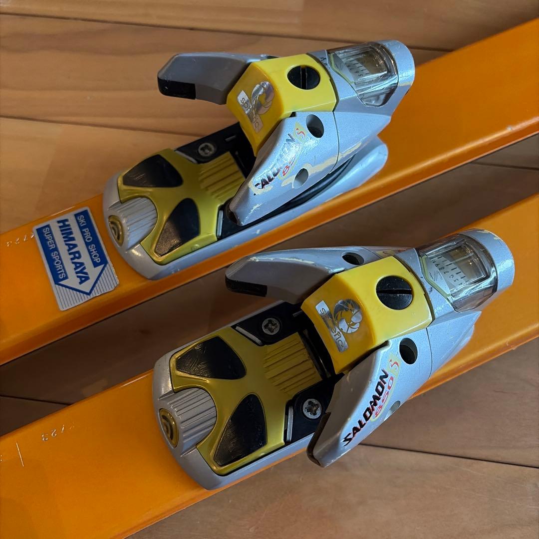 スキー板　ストックセット　レディース　165 サロモン　カービング