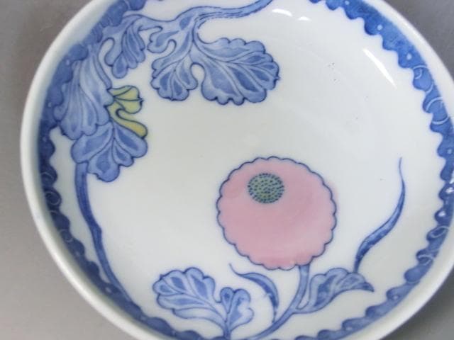 皿■印判果実紋中皿 19枚 明治拾弐年五月 元録模様大形皿 明治期 時代 骨董■