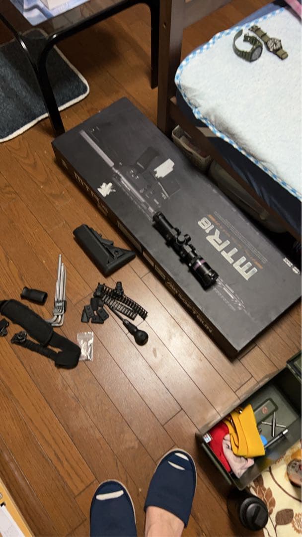 MTR16 エアガン スコープ付き ブラック