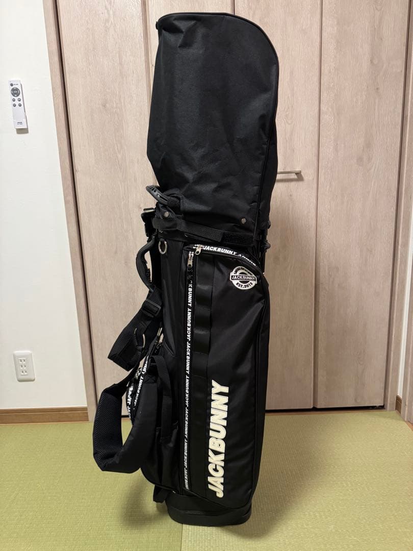 JACKBUNNY ブラック キャディバッグ