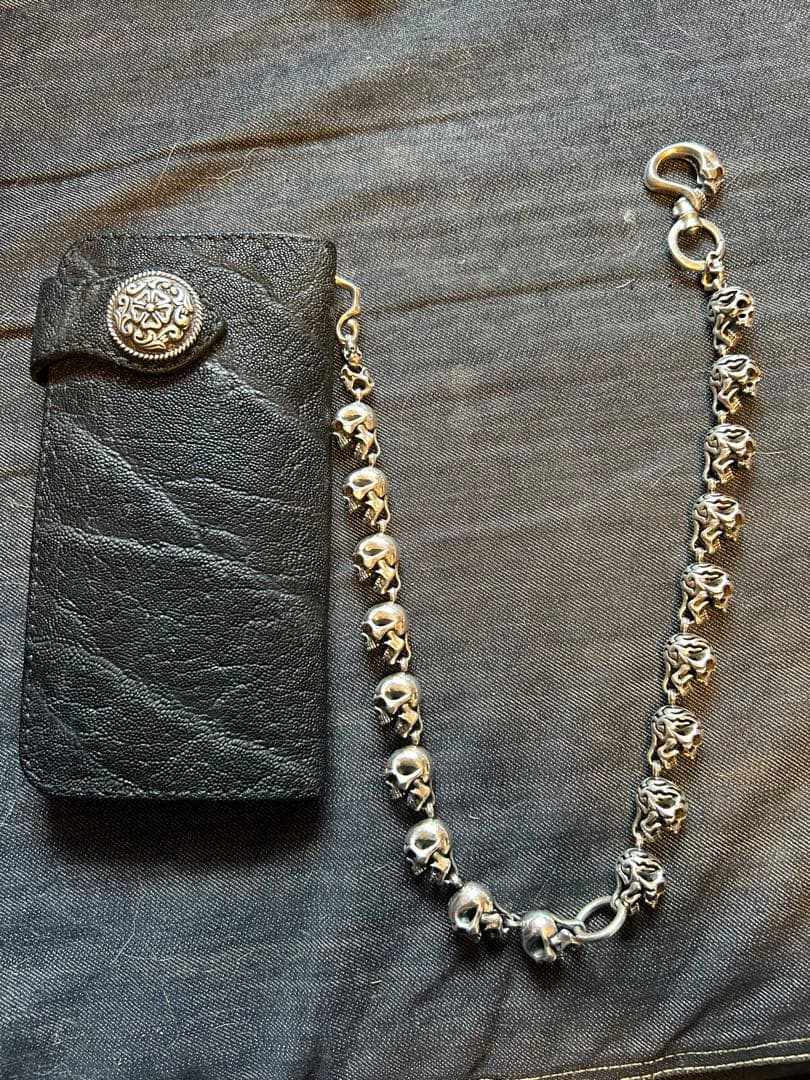 RAT RACE Rock Candy スカル　ウォレットチェーン Funny