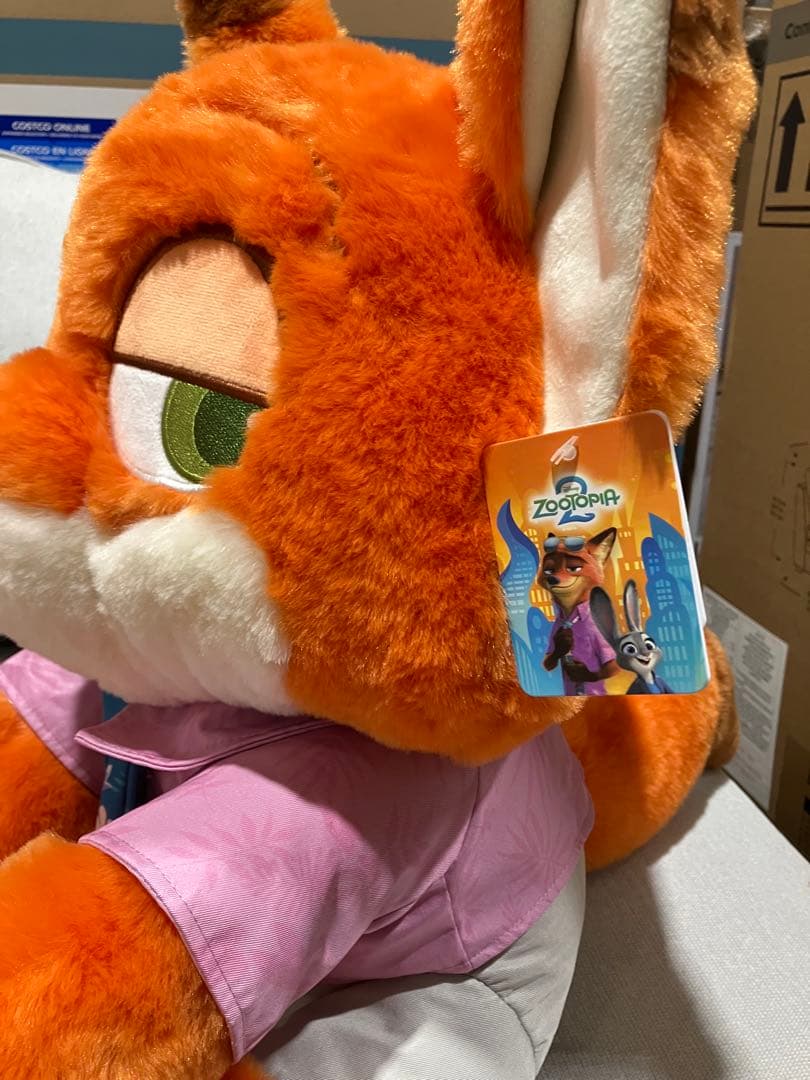 ズートピア2 　ジュディ ニック ぬいぐるみ　コストコ　ブランケット　ディズニー