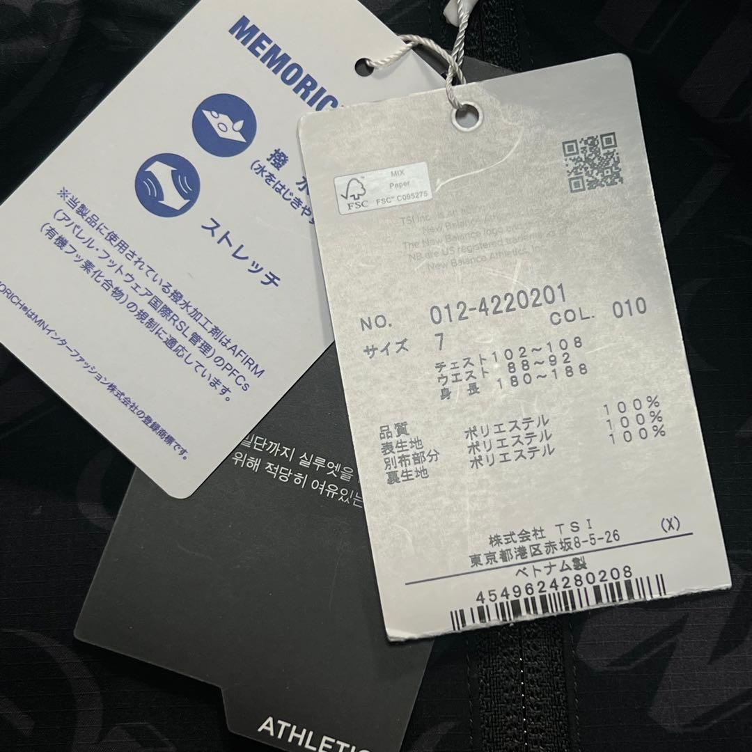 【新品未使用品】ニューバランスゴルフ　ジップパーカー　2024モデル　希少サイズ