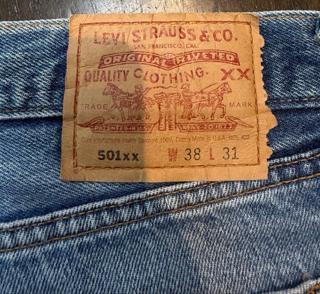 リーバイス 501 USA製 ビッグサイズ Levi's ヴィンテージ W38