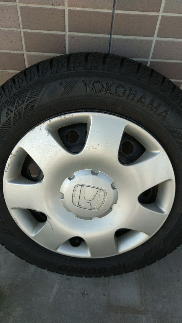 Honda純正ホイール スタッドレスタイヤ4本セット2022年175/70R14