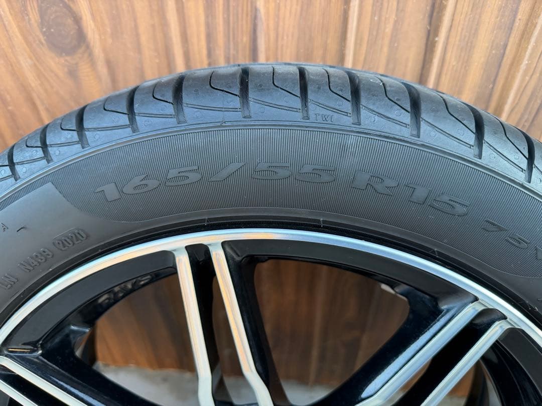 RAYS レイズ 165/55r15 日本製 軽自動車　【送料込み】