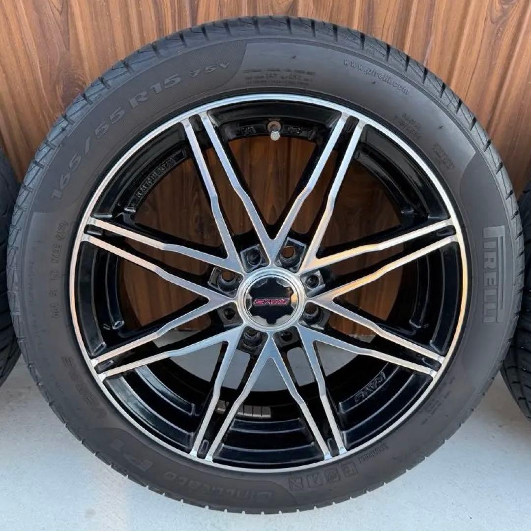 RAYS レイズ 165/55r15 日本製 軽自動車　【送料込み】