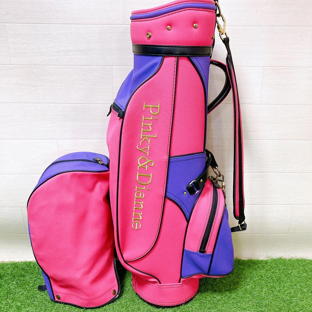 3.ピンキーアンドダイアン　キャディーバッグ　ゴルフクラブケース