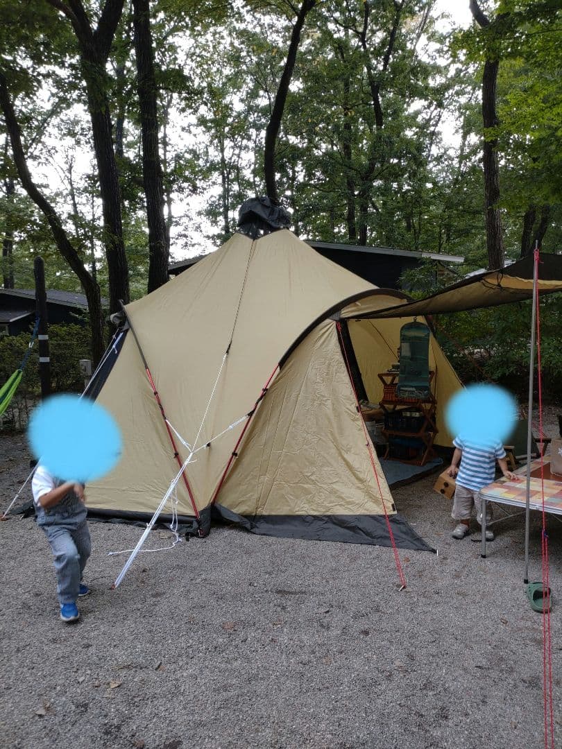 ogawa トレス　3アーチポールテント　グランドシート付き