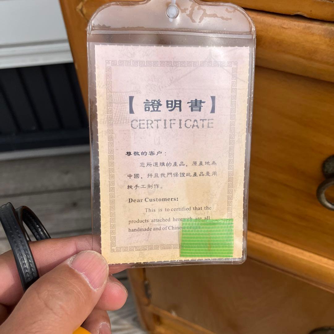 ② 昭和レトロ 中国古典家具 木製 階段箪笥 サイドボード 古家具 両面引き出し