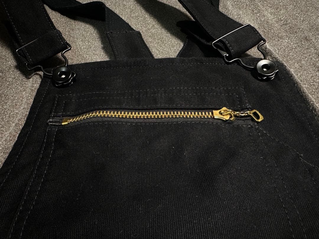 リアルマッコイズ　BUCO オーバーオール　サロペット　ブラックオーバーオール