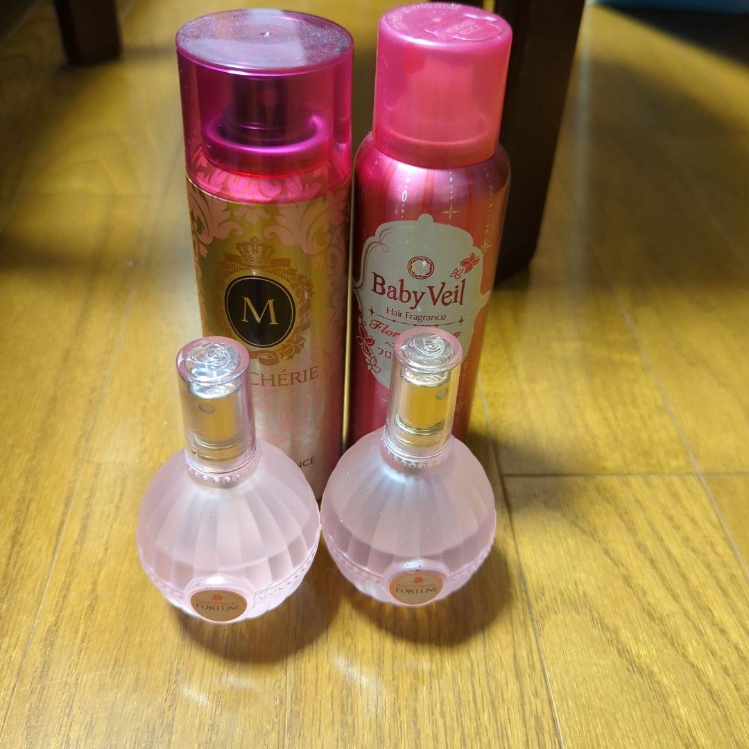 フォーチュンRhシャンプー　ヘアケアセット　 マンダムベビーベール　サラコロン