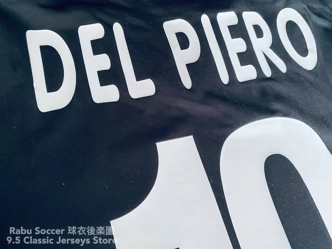 ユベントス 01/02 アウェイ ユニフォーム #10 デル・ピエロ