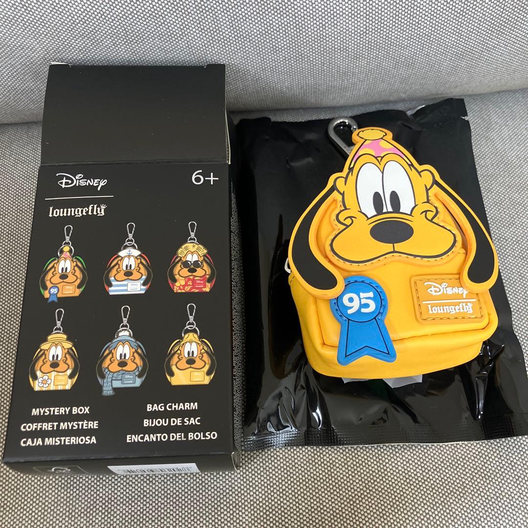 ラウンジフライ　ディズニー　プルート キーホルダー 95周年　バッグチャーム