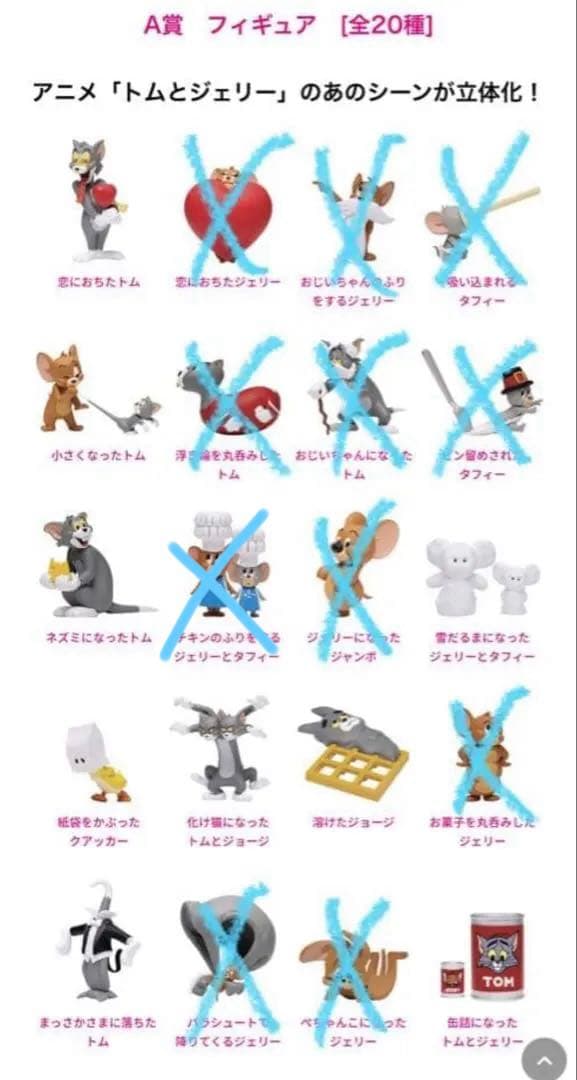 happyくじ　トムとジェリー　funny art！4