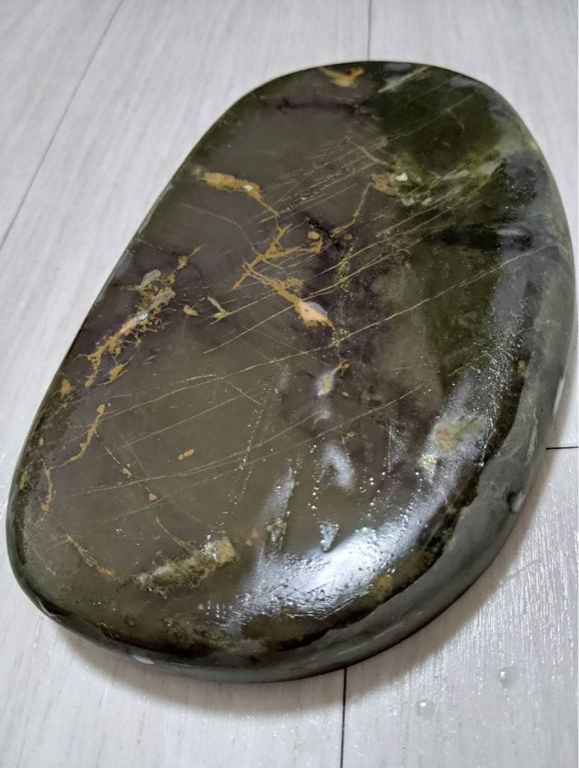 端渓硯 ◆旧老坑水巖・魚脳砕凍・胭脂暈・金綫の極美石◆坑仔巖旧坑◆唐木箱◆ 九吋