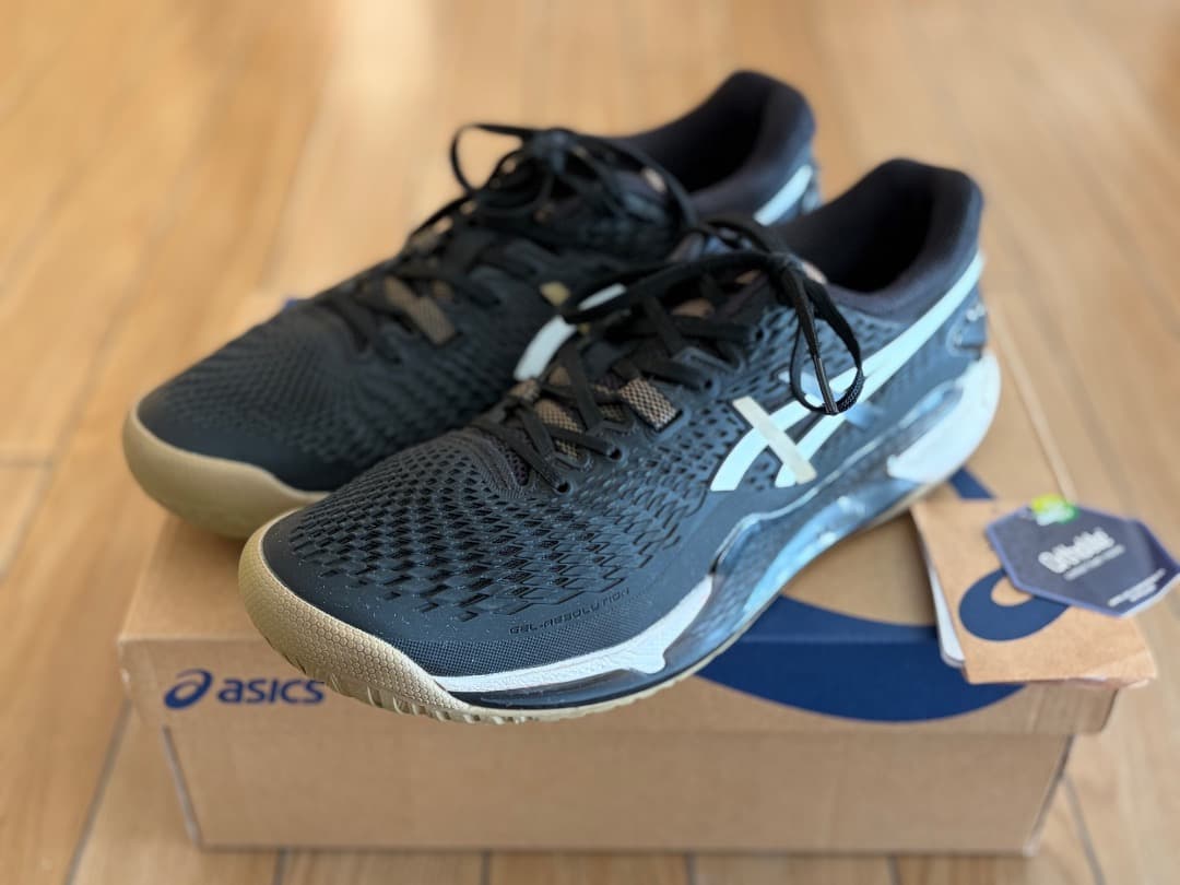 美品アシックス asics gel-resolution 9 boss BOSS