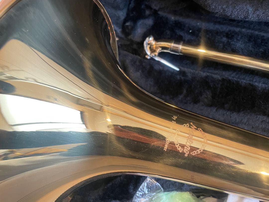 美品　Maxtone トロンボーン 本体とマウスピース2個