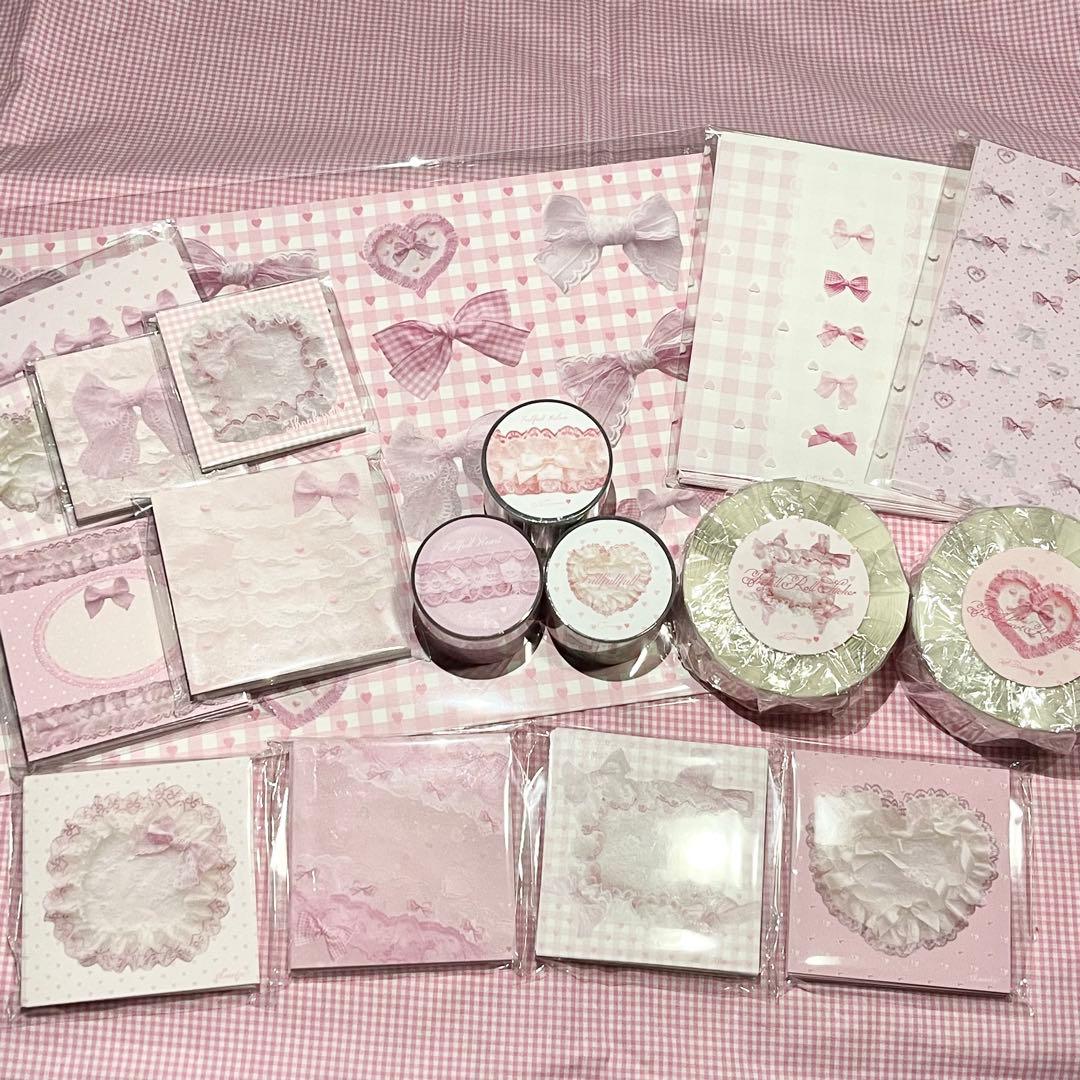 ARomantic PETテープ ロールシール メモ 紙物 新作 コンプセット