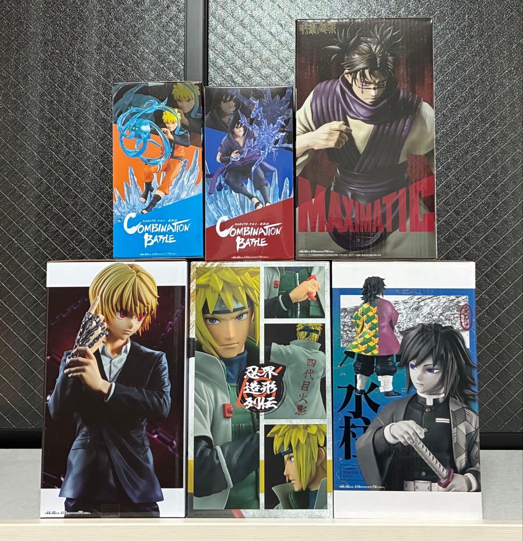 【 人気アニメフィギュア 6種６個セット 】まとめ売り@@%#〒