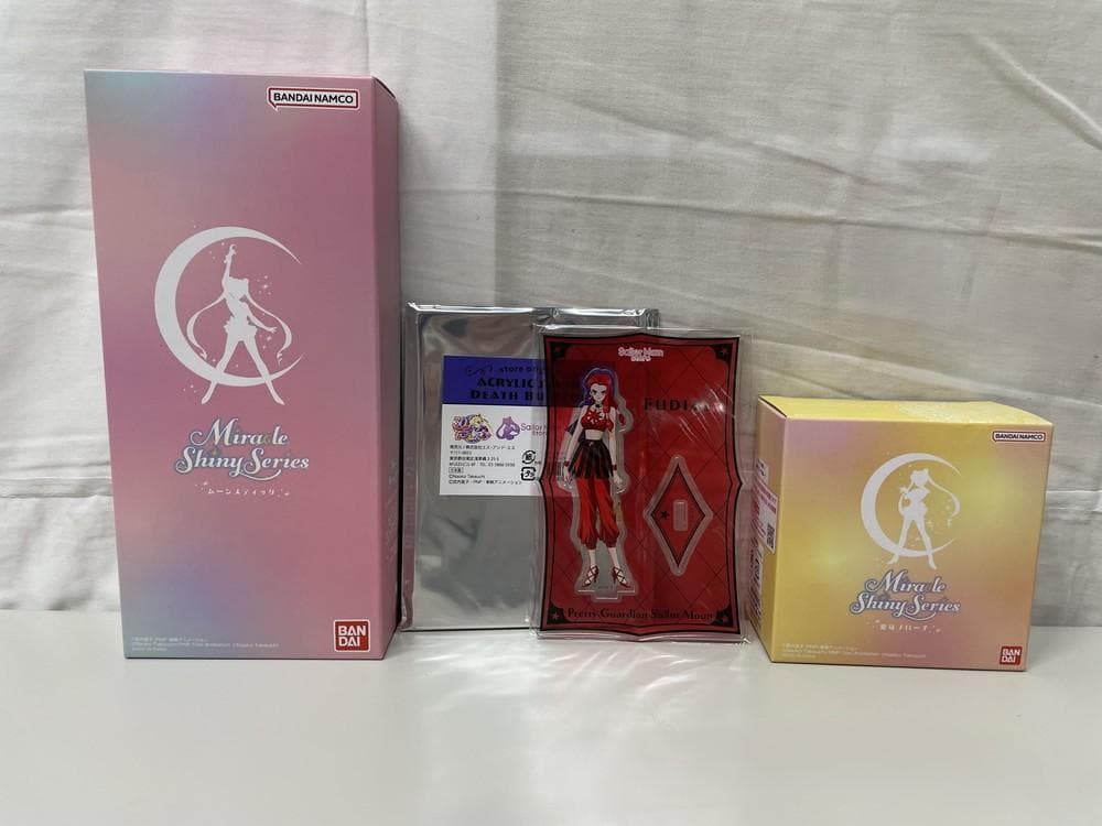 ◆セーラームーン スティック 変身ブローチ アクリルスタンド3点セット09300