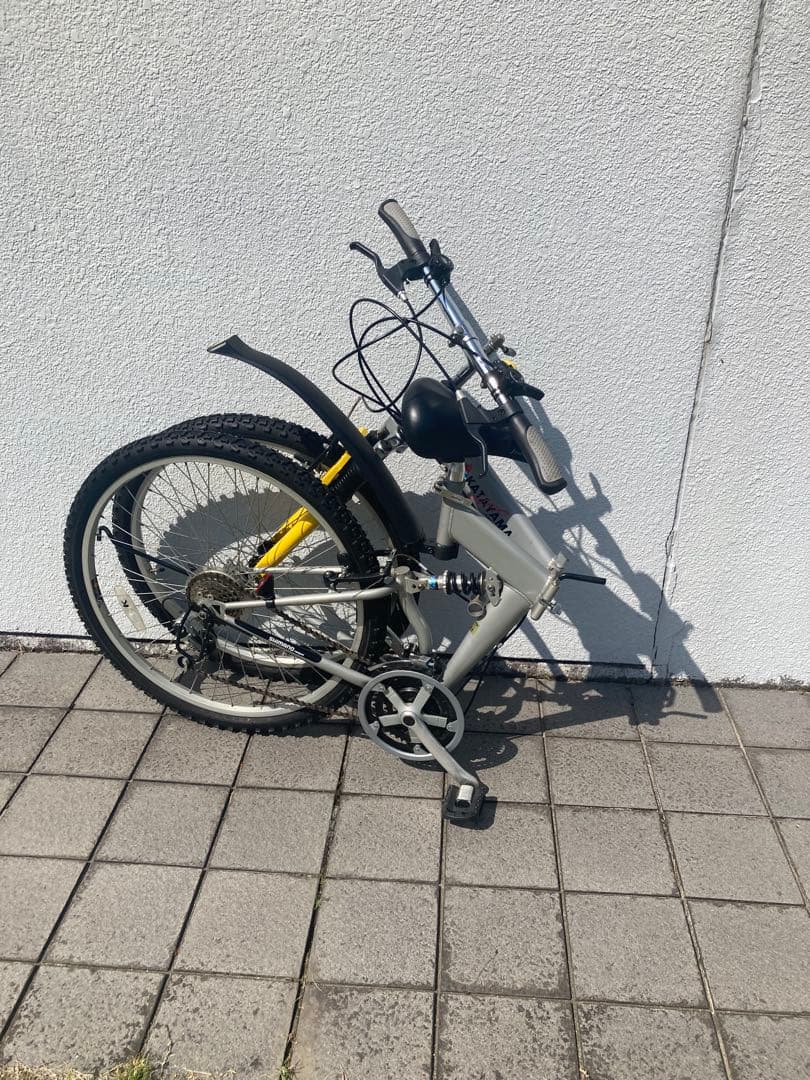 UGO片山右京モデル　折りたたみマウンテンバイク