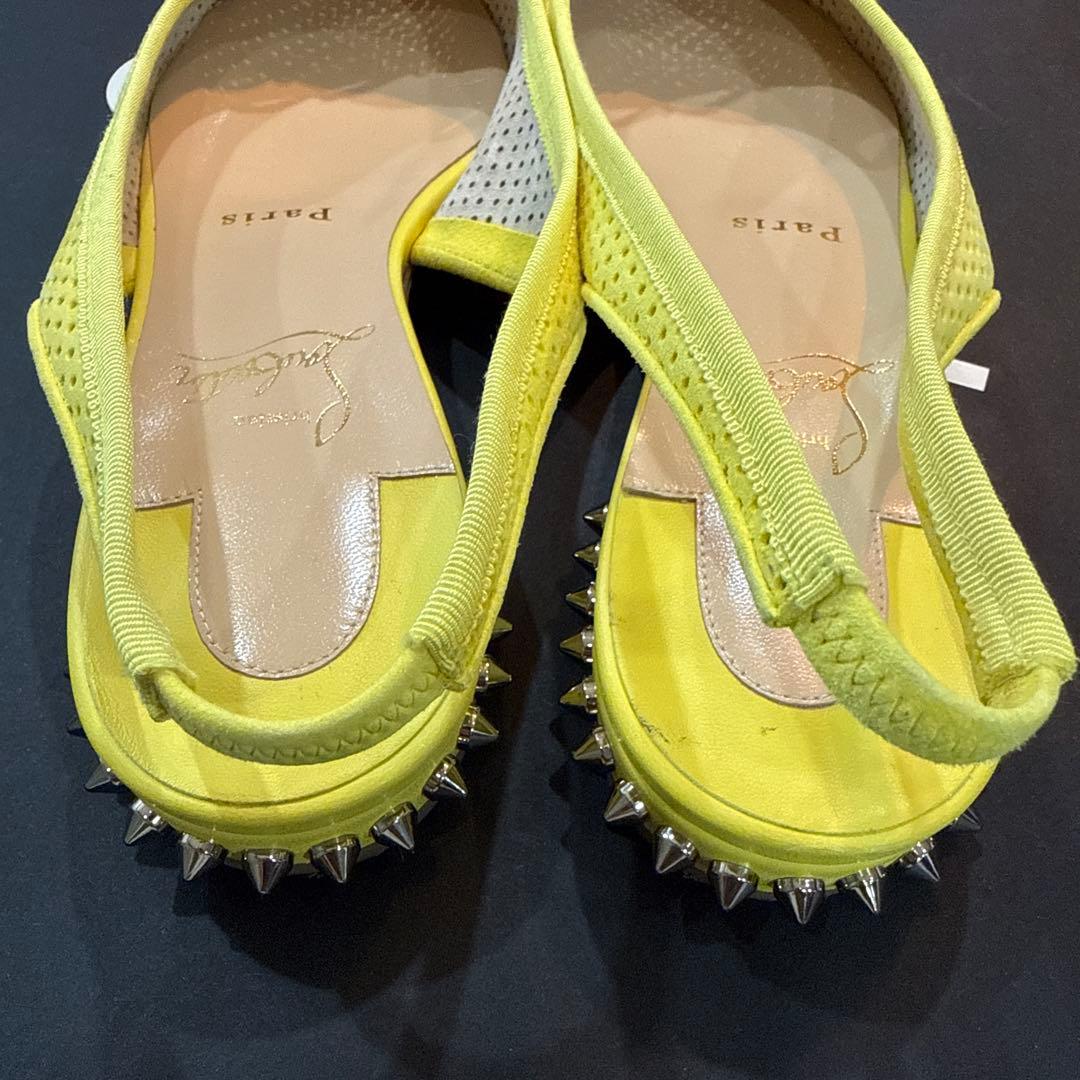 Christian Louboutin イエローミュール　36