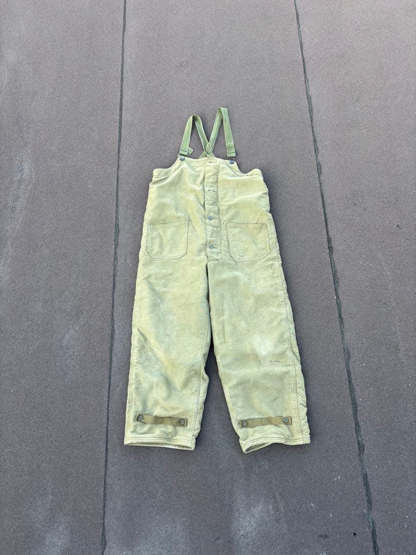 40〜50's U.S NAVY オーバーオール