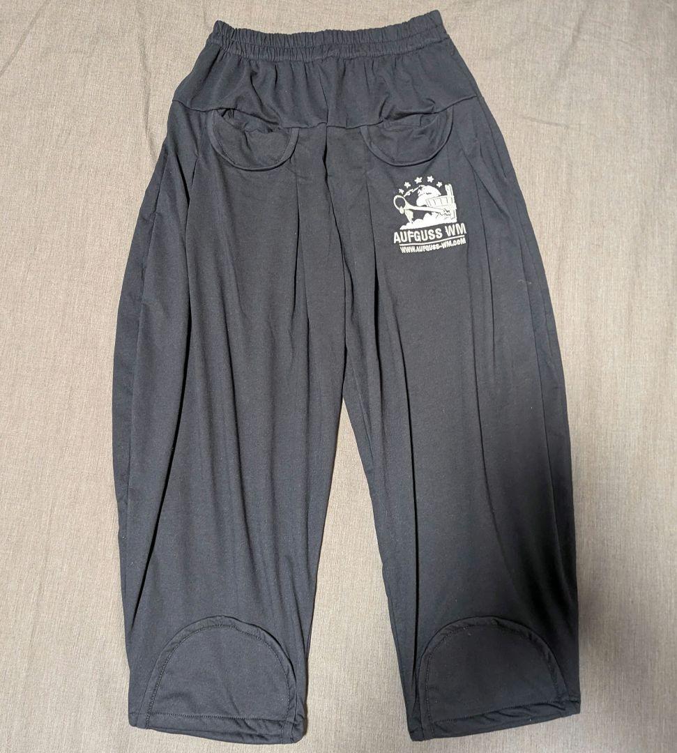Aufguss WM ロゴ入りアウフグースパンツ