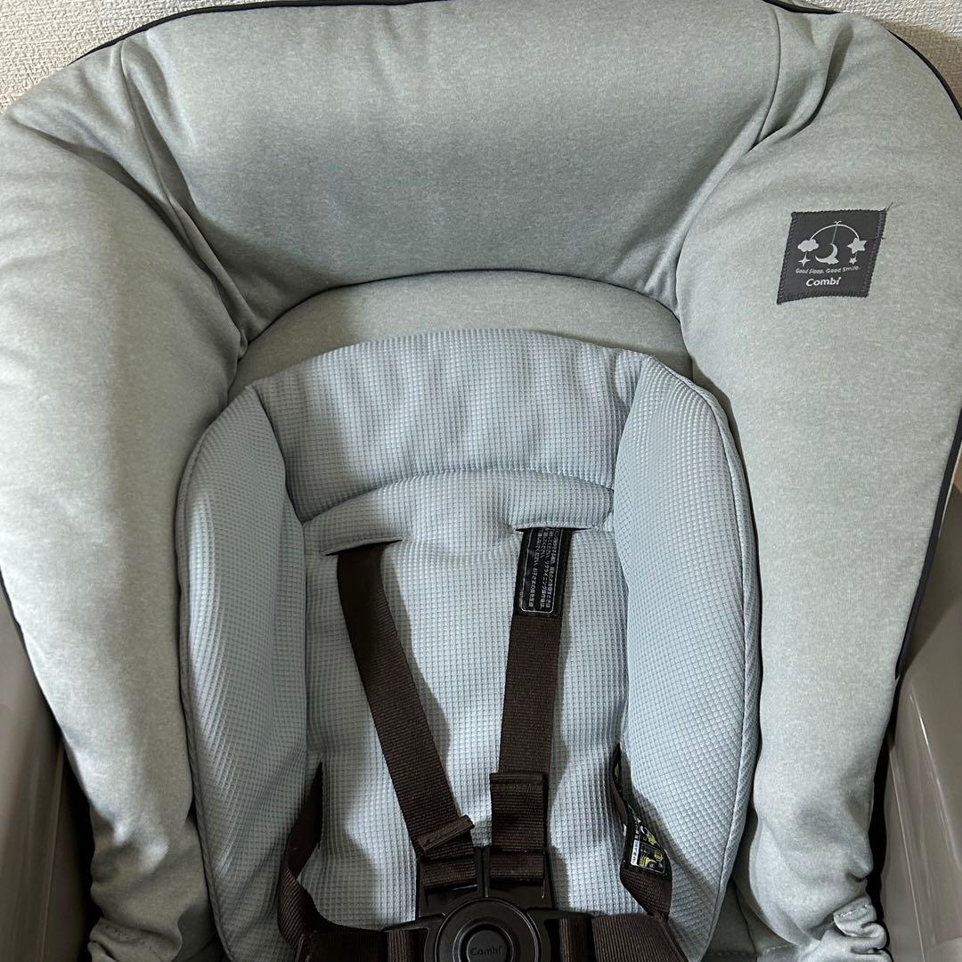 コンビ 電動 ハイローチェア ネムリラ AUTO SWING ミントグレー