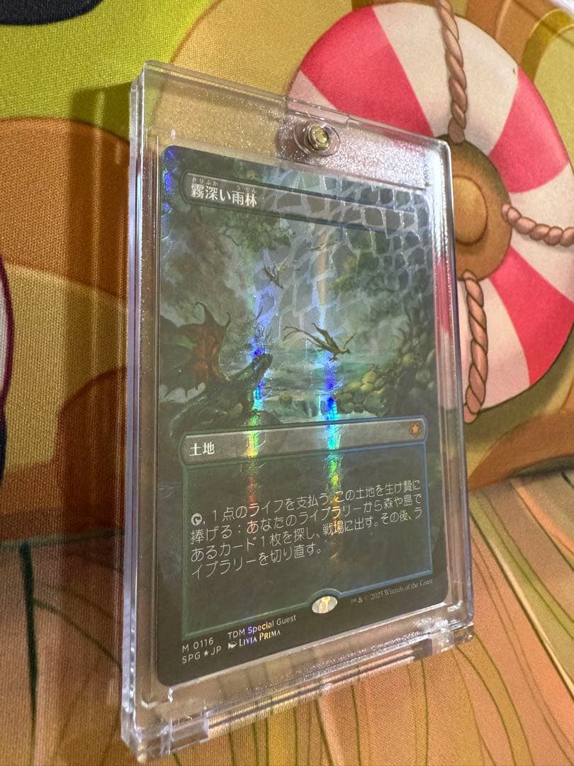 MTG 霧深い雨林/ Misty Rainforest　ドラゴンスケイルFoil