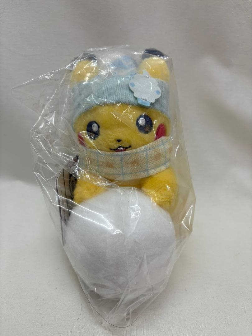 ポケモン ぬいぐるみ 雪だるま ポケモンセンター限定 ピカチュウ