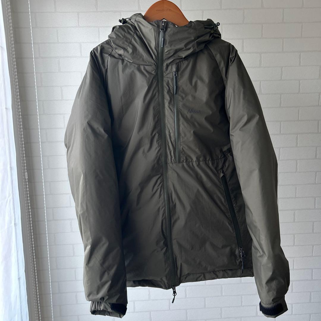 NANGA ナンガ ダウン日本製　メンズ　カーキ系