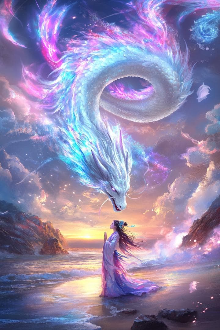 Lサイズ✨白龍と天女✨ No.48他L1３点　２L1点　合計14点【めめさま】