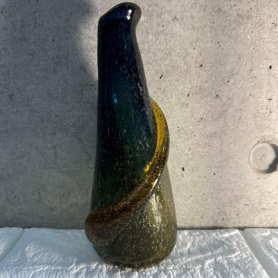 稲嶺盛吉.花瓶.古い作品.刻印無し